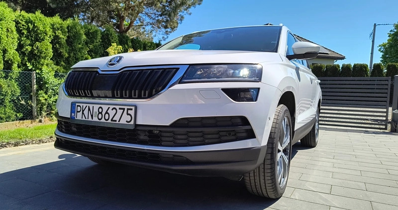 wielkopolskie Skoda Karoq cena 88000 przebieg: 122000, rok produkcji 2017 z Konin